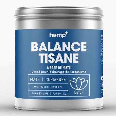 Tisane au CBD Bio - Balance - Hemp +