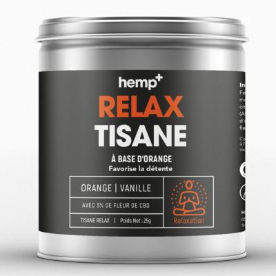 Tisane au CBD Bio - Relax - Hemp +