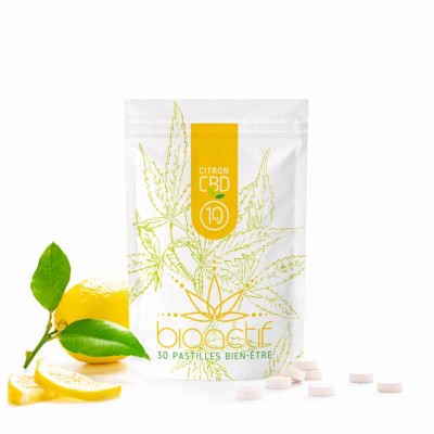 Pastilles CBD - Citron | BioActif